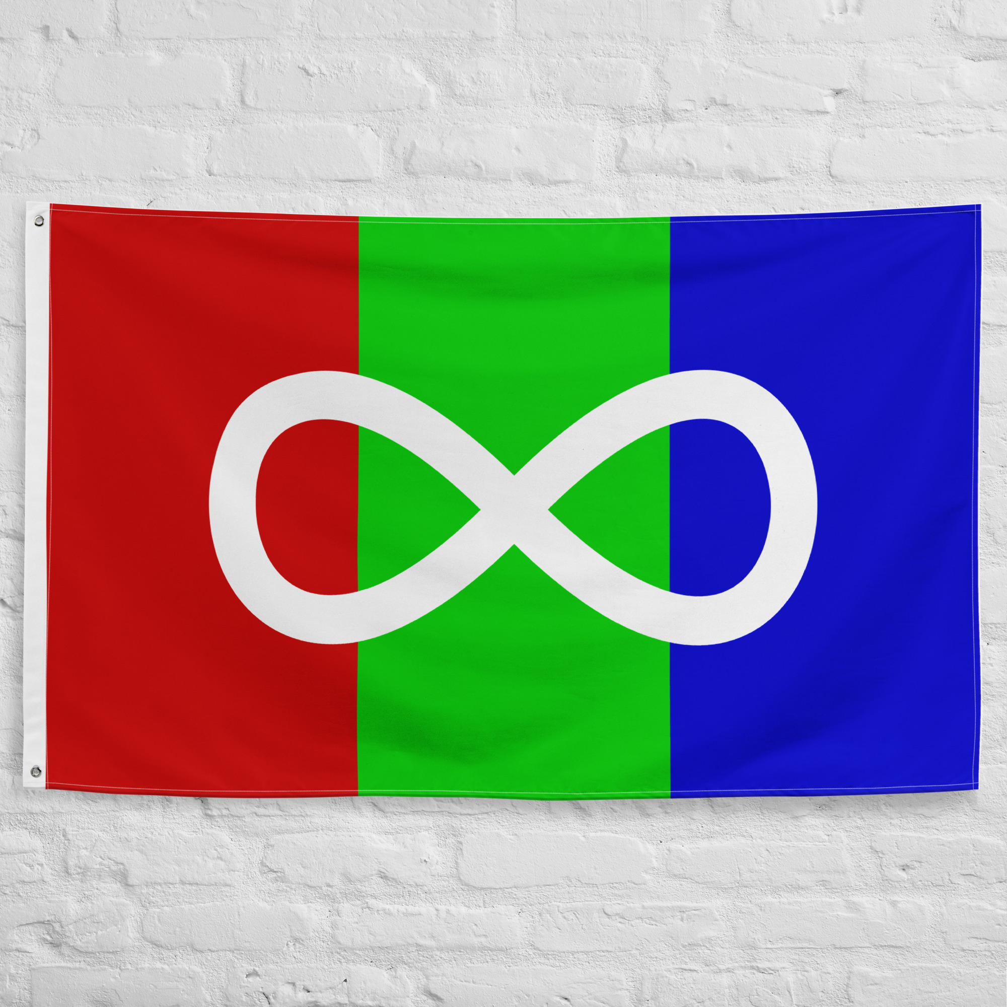 autistic-pride-flag.jpg Autistic Pride Flag featuring a white infinity symbol on a red, green, and blue background representing neurodiversity and inclusion.