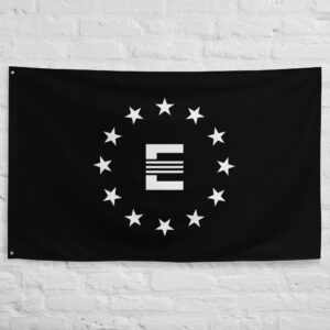 Enclave Flag featuring the iconic Enclave emblem from Fallout