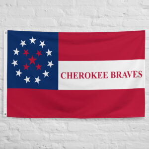 Cherokee Braves Flag