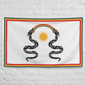 inca empire flag banner: polyester home decor