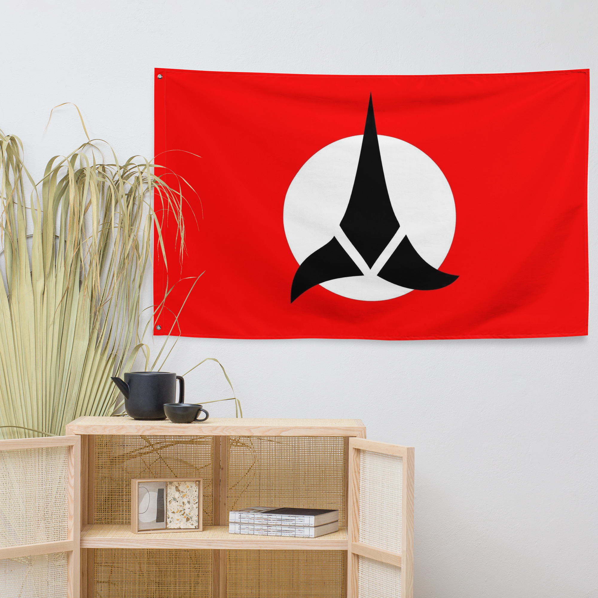 Klingon Flag – Star Trek Klingon Empire Honor Symbol Flag - Image 4