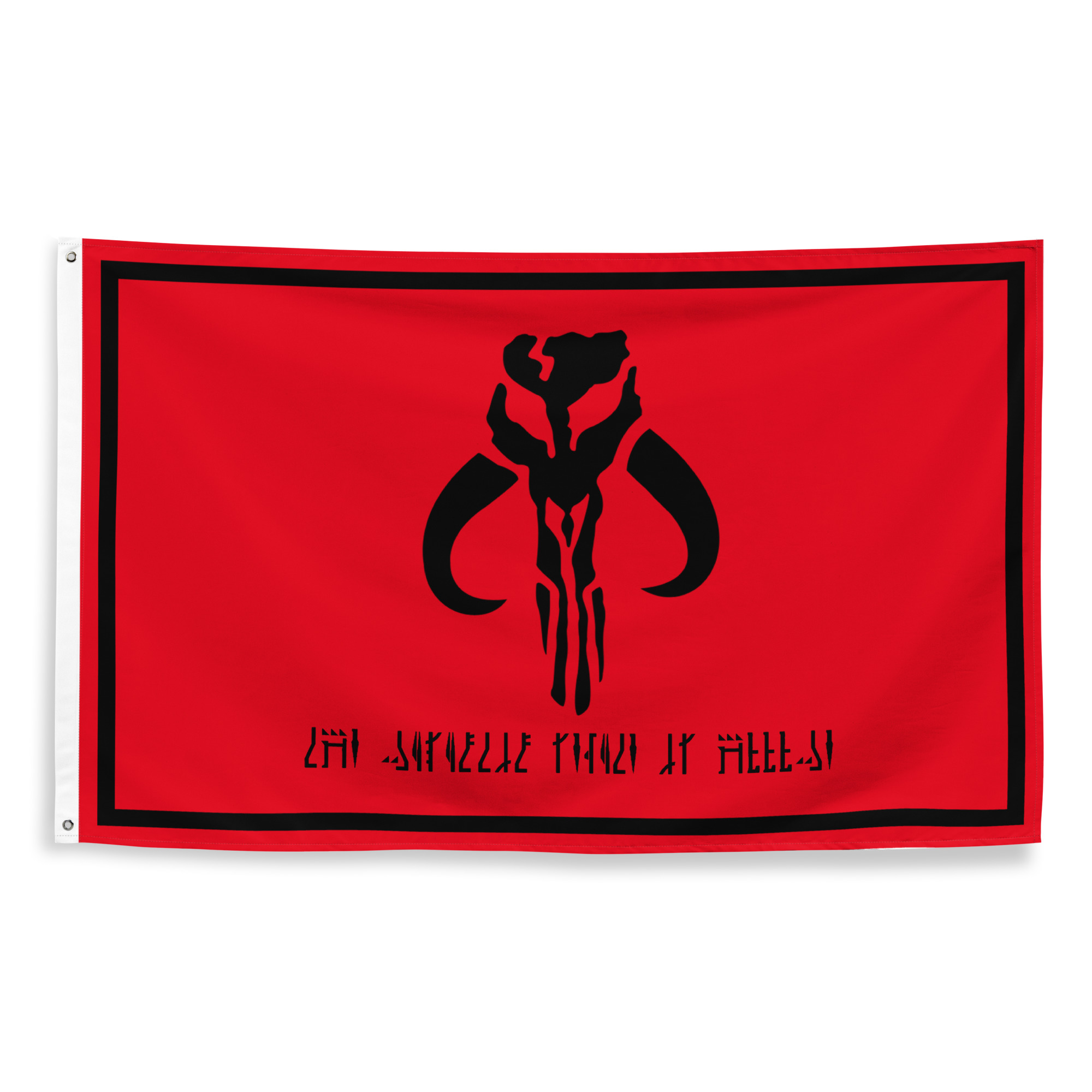Mandalorian Flag – Star Wars Mandalorian Mythosaur Emblem Flag - Image 5